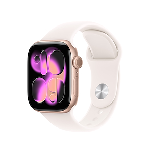 Apple Watch Series 11 42mm S/M GPS + Cellular Alluminio Oro Rosa Band Rosa Fard